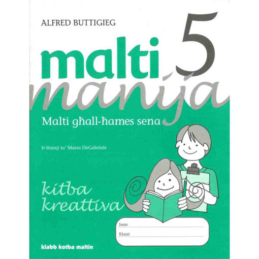 Picture of MALTI MANIJA 5 KITBA KREATTIVA